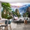 3D feng shui wall paintings FT076
