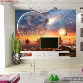 Wallpaper 3d galaxy C158