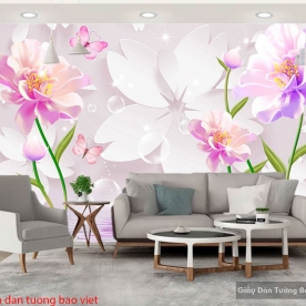 3D wall paintings of imitation pearl FL135