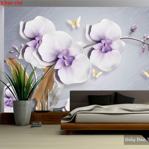 Wallpaper 3d orchid h232