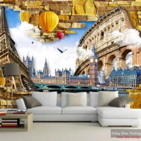 3d wall paintings v337