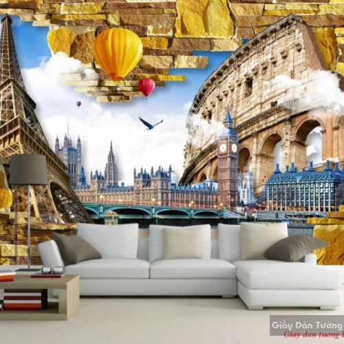 3d wall paintings v337