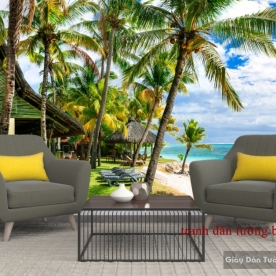 Wall paintings of seascape Fm152