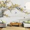 Wall paintings of apricot branches H158