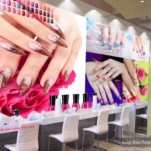 Wall paintings for nail salons d126