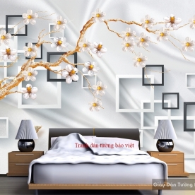 Beautiful wall paintings 3D-035