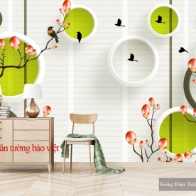 Beautiful wall paintings 3D-046