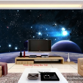 Galaxy wall painting Fm212