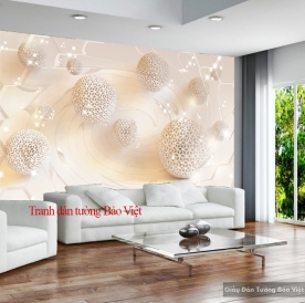 3D spherical wall paintings 3D-045