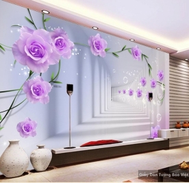 3d wall paintings of flowers 13198635