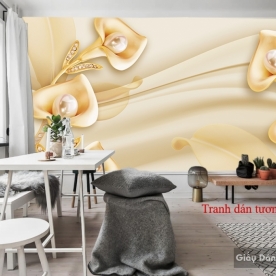 Yellow wall paintings FL087