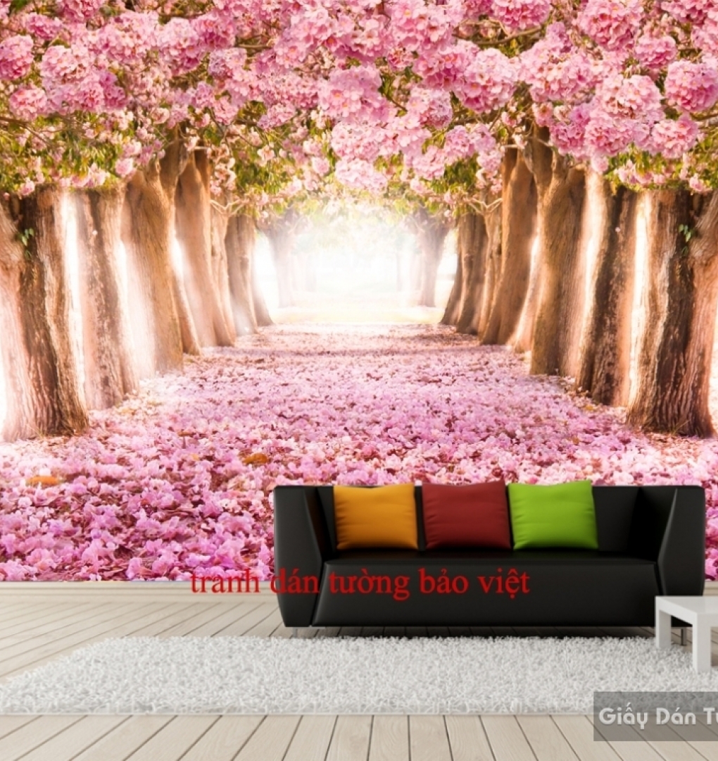 Landscape wall paintings H094