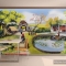 Wall paintings of Landscape Art001 countryside