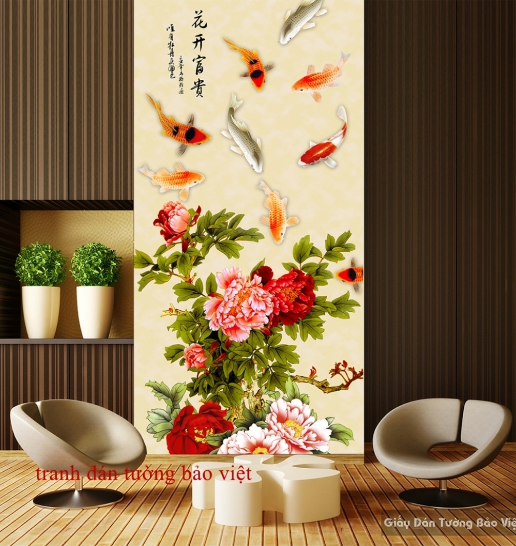Feng shui wall paintings FT039