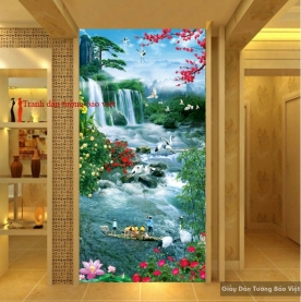 Feng shui wall paintings FT044