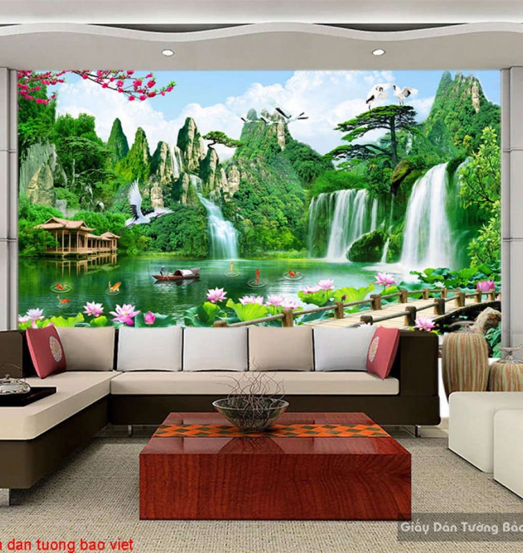 Feng shui wall paintings ft098
