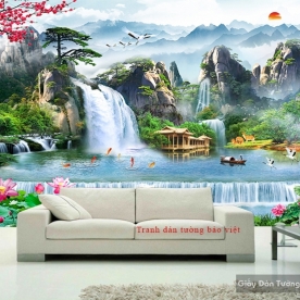 Wall paintings of aqua FT066