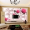 3D flower wallpaper FL005