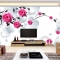 3D flower wallpaper FL006