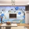 3D floral wallpaper FL015