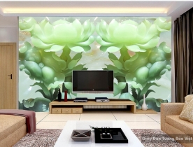 3D floral wallpaper FL032
