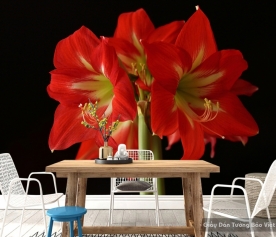 Wallpaper 3D flower H003
