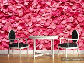 3D floral wallpaper paintings H011