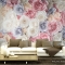3D floral wallpaper paintings H021