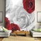 3D floral wallpaper paintings H024