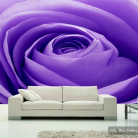 3D floral wallpaper paintings H028