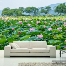 3D floral wallpaper paintings H045