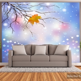 3D floral wallpaper paintings H048