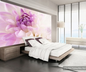 3D floral wallpaper paintings H050