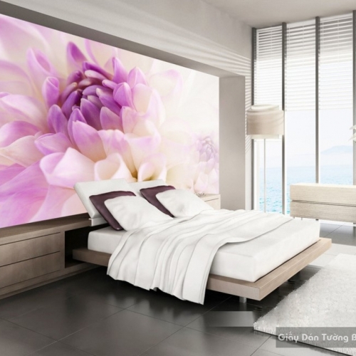 3D floral wallpaper paintings H050
