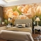 3D floral wallpaper paintings H051