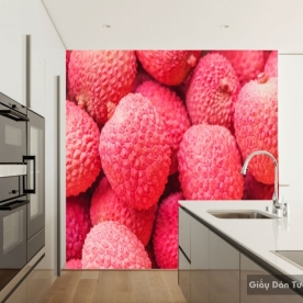 Wallpaper 3D flowers H057