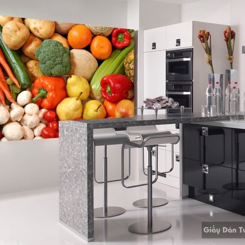 3D floral wallpaper paintings H060