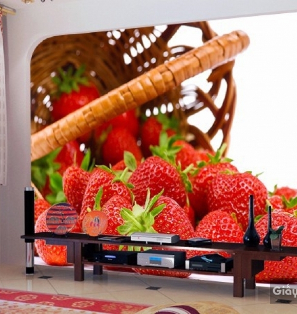 3D floral wallpaper paintings H063