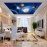 Ceiling paintings 3d galaxy c186a