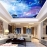 Ceiling paintings 3d galaxy c176