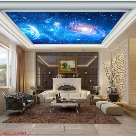 Galaxy ceiling paintings c171