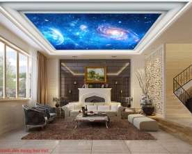 Galaxy ceiling paintings c171