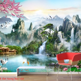 Feng shui 3d murals ft105