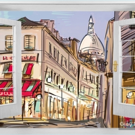 Window Wall Paintings DC127