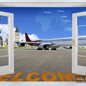 Window Wall Paintings DC143