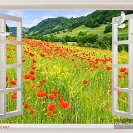 Wall paintings of windows fi082