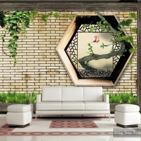 Wall paintings of windows 14449933
