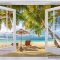Wall paintings of 3d windows s185