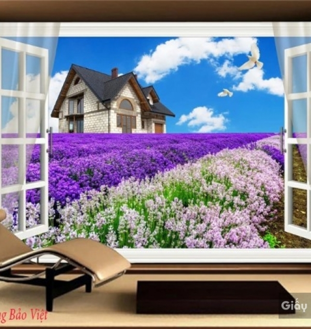 3D wall paintings of windows v060