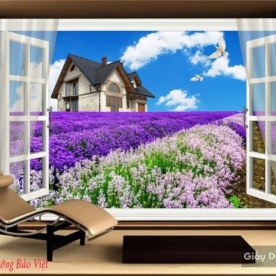 3D wall paintings of windows v060